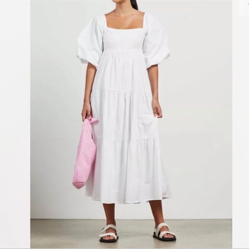 Faithfull The Brand Kiona Midi Dress
